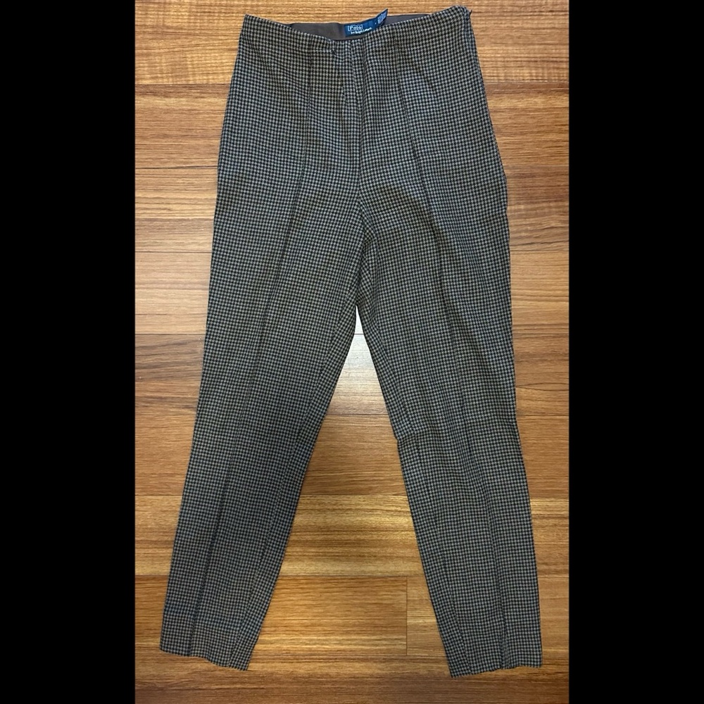 Polo Ralph Lauren Wool Houndstooth Riding Legging Sz. 4